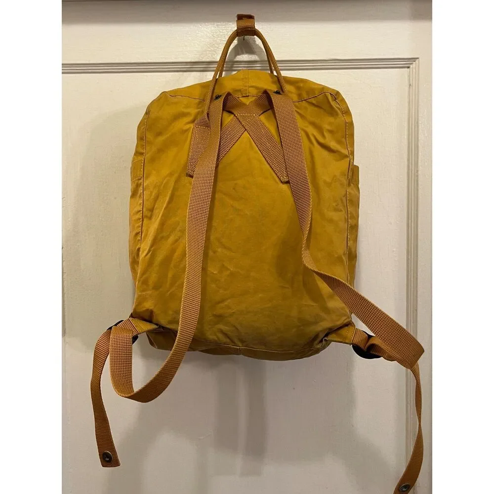 FJALLRAVEN KANKEN Classic Yellow Backpack Bag